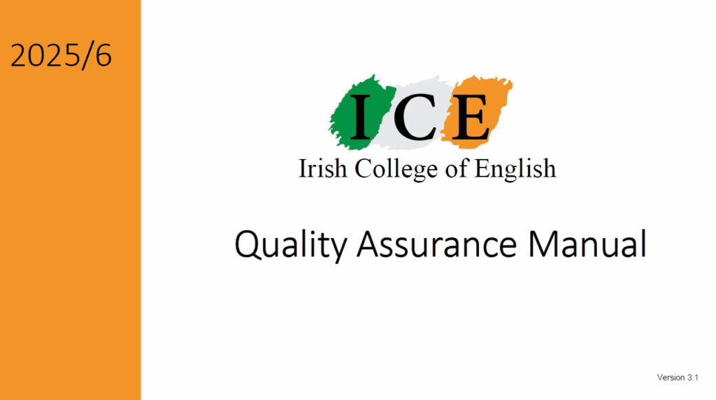 Cover of Quality Assurance Manual Version3